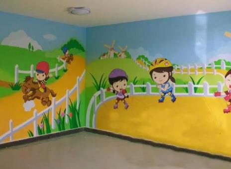 延川幼儿园墙体彩绘制作流程及注意事项
