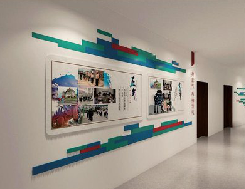 延川企业文化墙用什么材料好？